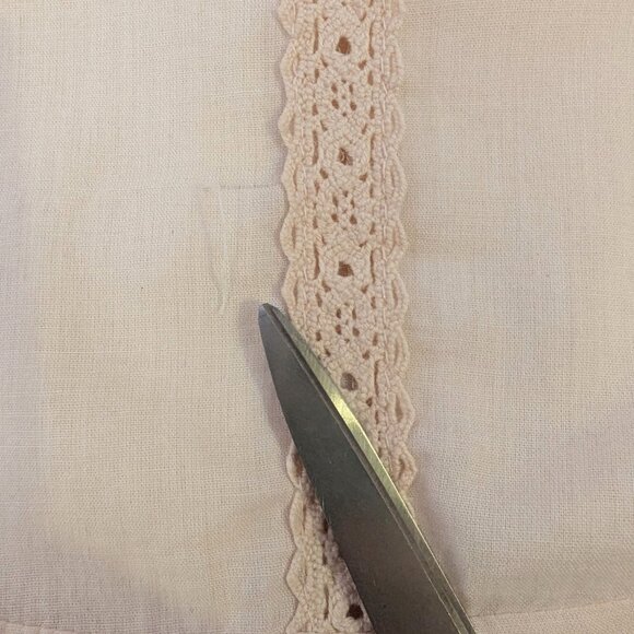 Anthropologie | Valentia Boho Embroidered Victorian Peasant Top Pale Pink | 6 - Picture 13 of 13